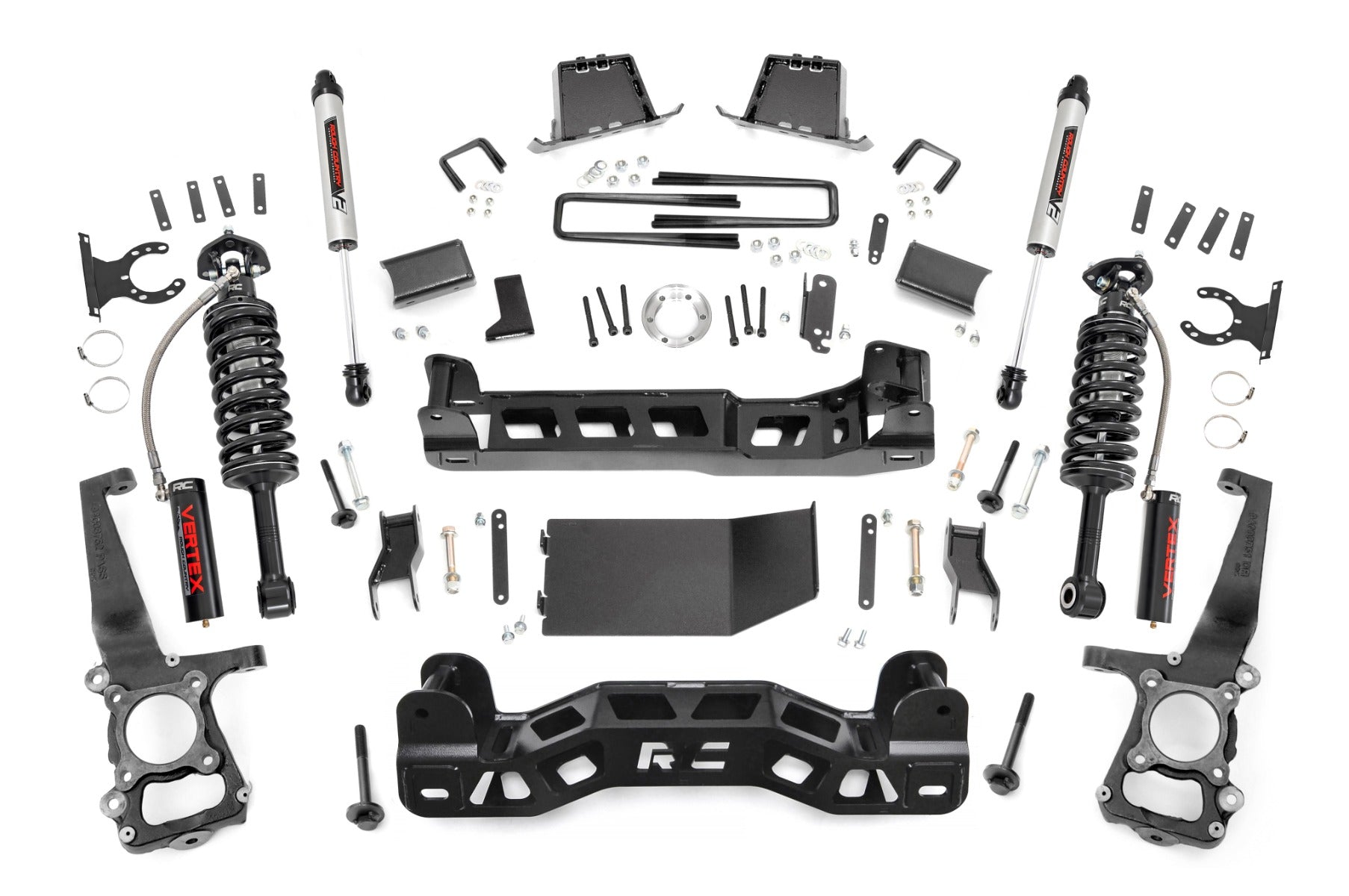 6 Inch Lift Kit Vertex/V2 Ford F-150 4WD (2009-2010) Rough Country
