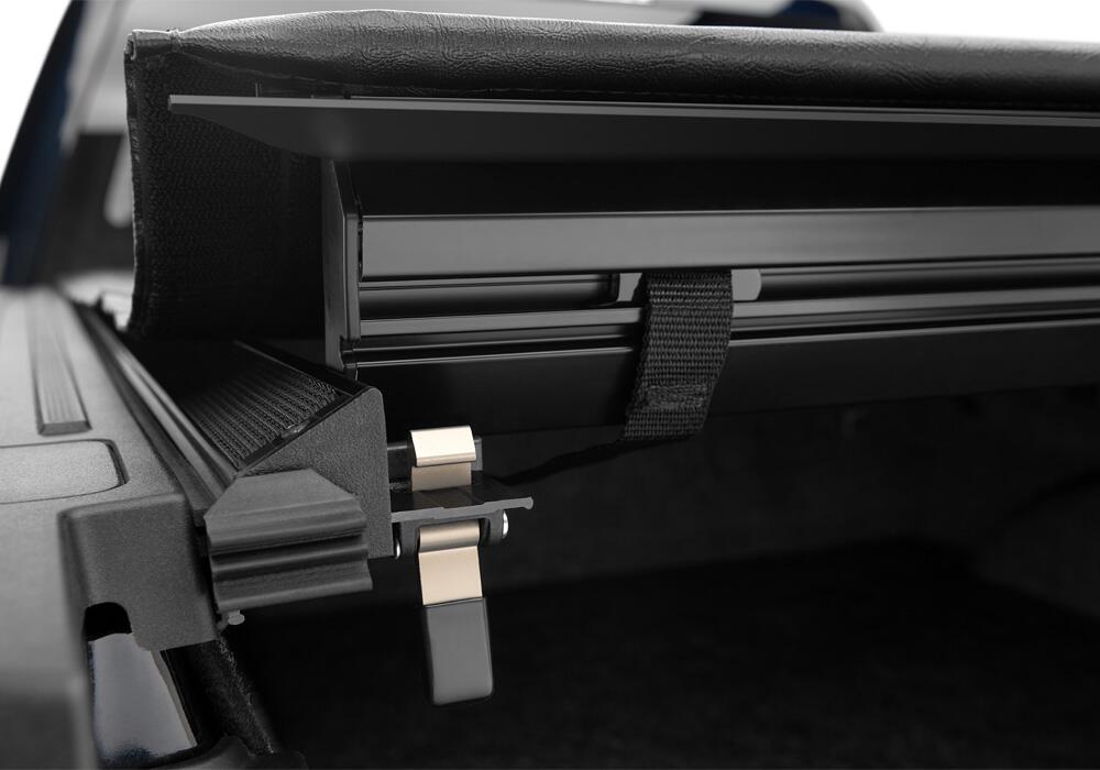 Lo Pro Tonneau Cover Black 2015-2025 Ford F-150 8 Foot 2 Inch Bed Truxedo