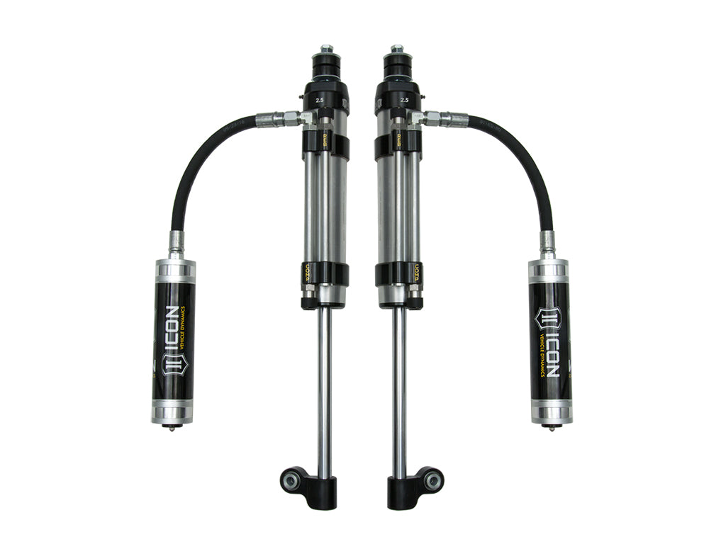 2005-2023 Toyota Tacoma Rear RXT 2.5 Omega Bypass Remote Reservoir Shocks Pair Icon Vehicle Dynamics
