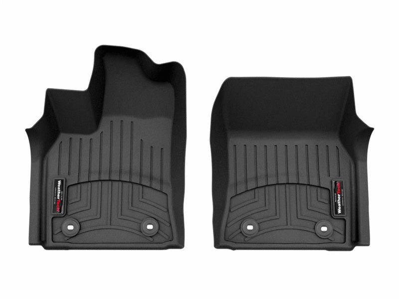 WeatherTech 2023+ Toyota Sequoia Front FloorLiner - Black