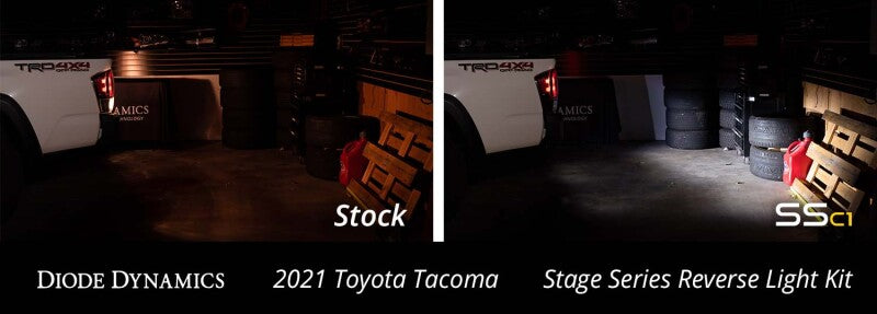 Diode Dynamics 16-21 Toyota Tacoma C2 Sport Stage Series Reverse Light Kit