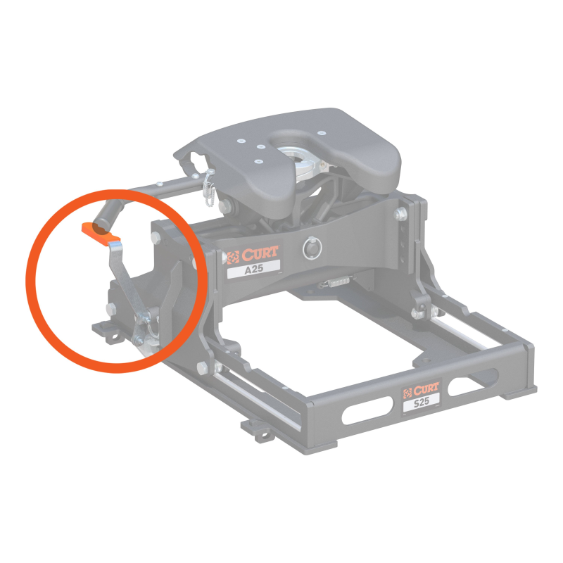 CURT Replacement S-Series 5th Wheel Slider Handle Model 19107