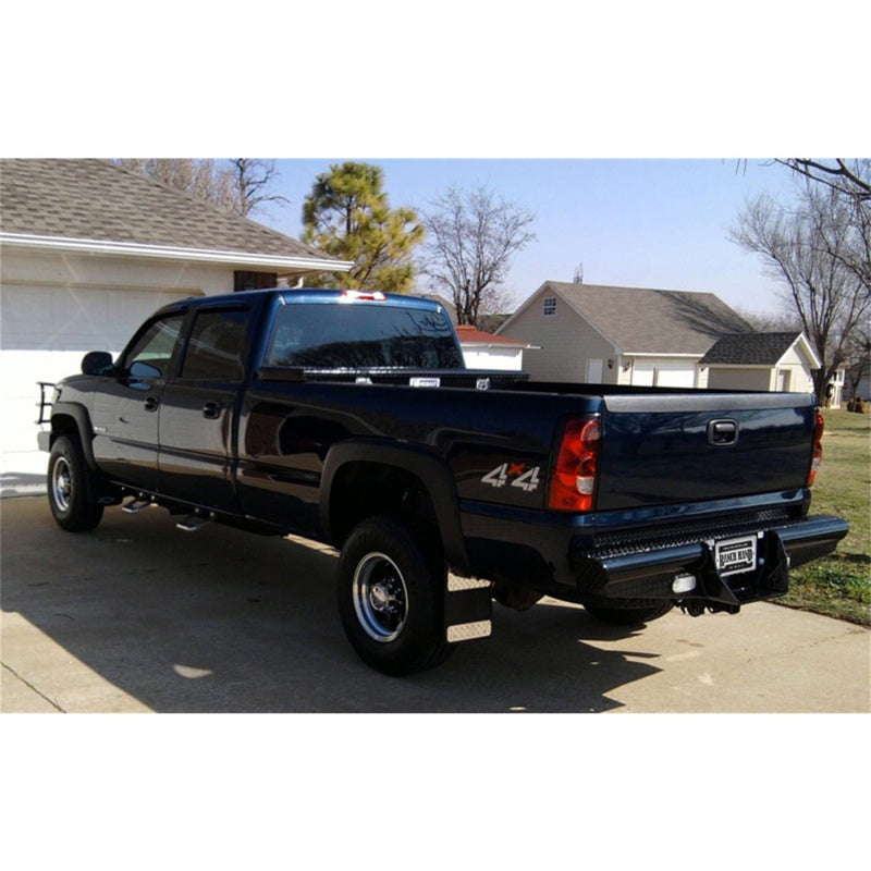 Ranch Hand Legend Series Rear Bumper Fits Select 01-07 Chevrolet/GMC Silverado/Sierra 2500 HD Model BBC010BLL