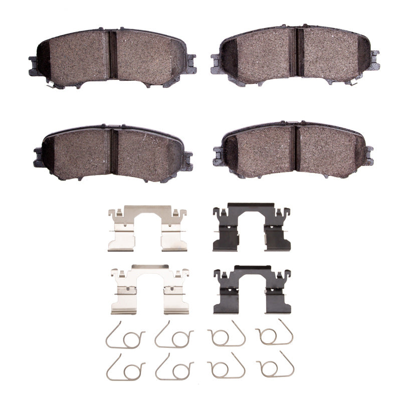 R1 2017-2024 Nissan Titan Rear R1 Optimum OE Pads & Hardware Kit