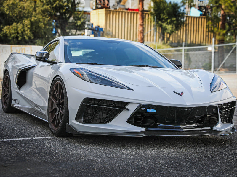 aFe CONTROL Tow Hook for Chevrolet Corvette C8 (2020-2025) enhances towing capability and performance for V8-6.2L models.
