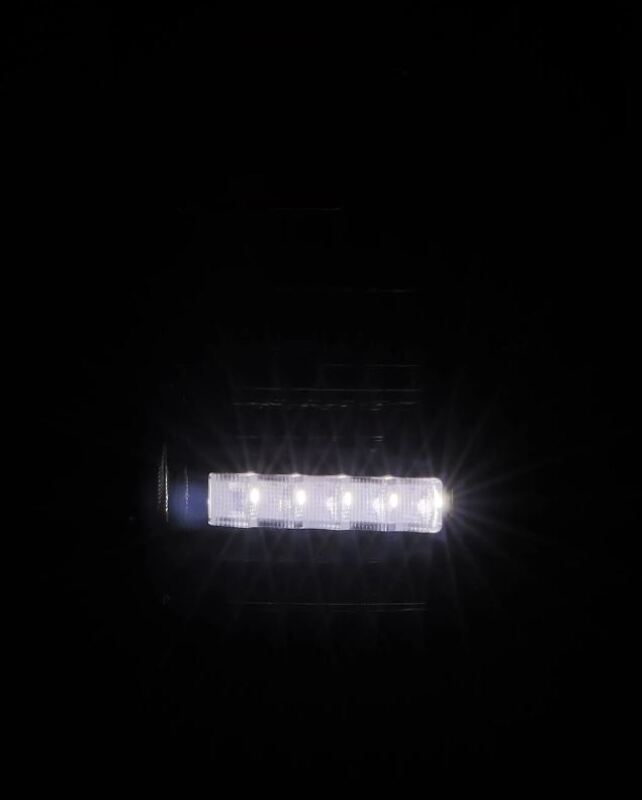 AlphaRex LUXX-Series LED tail lights for 97-03 Ford F150 and 99-16 Ford F250/F350/F450/F550 in black and red.