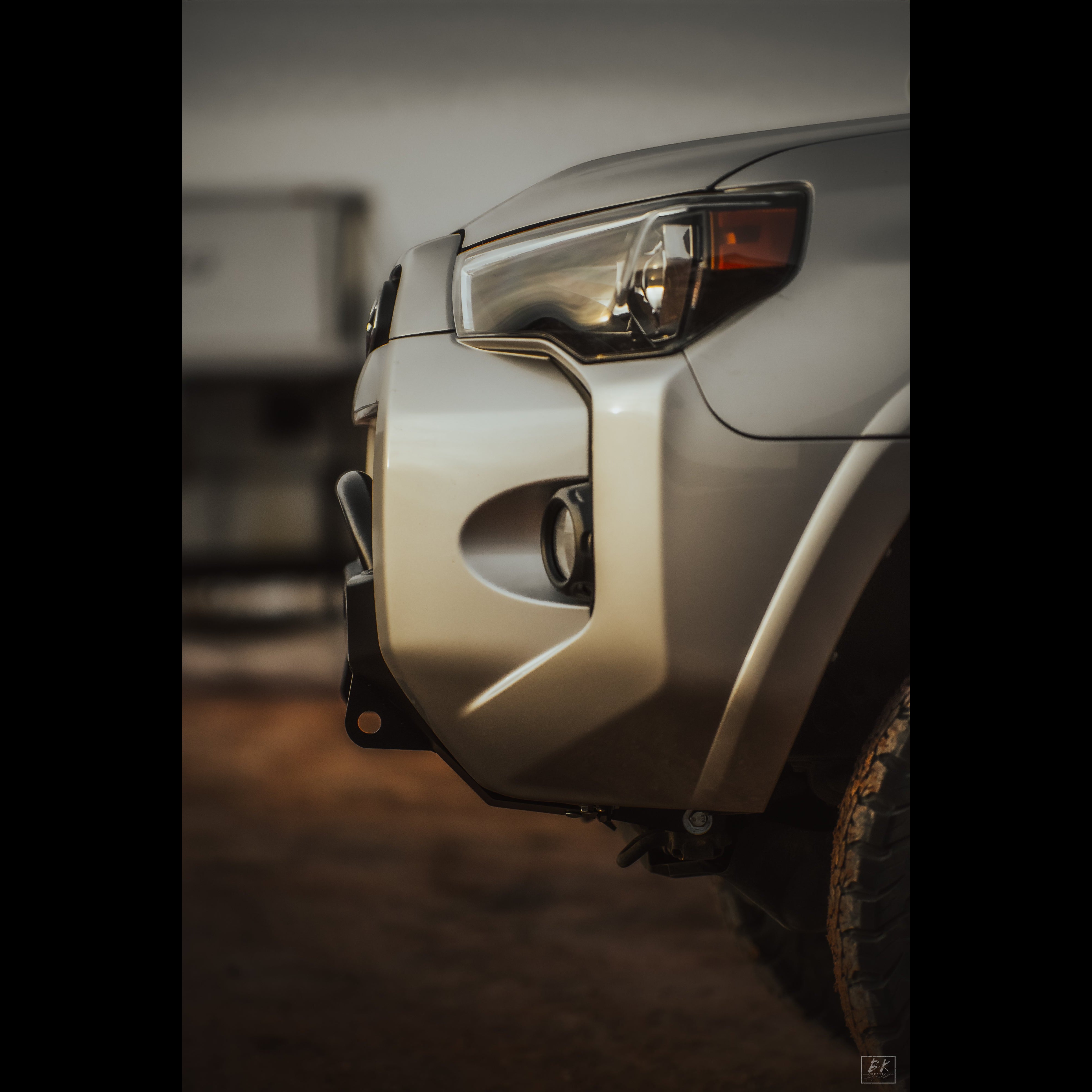 4Runner Lo-Pro winch bumper for 5th Gen models, enhancing off-road capability and rugged appearance from 2014 to 2024.