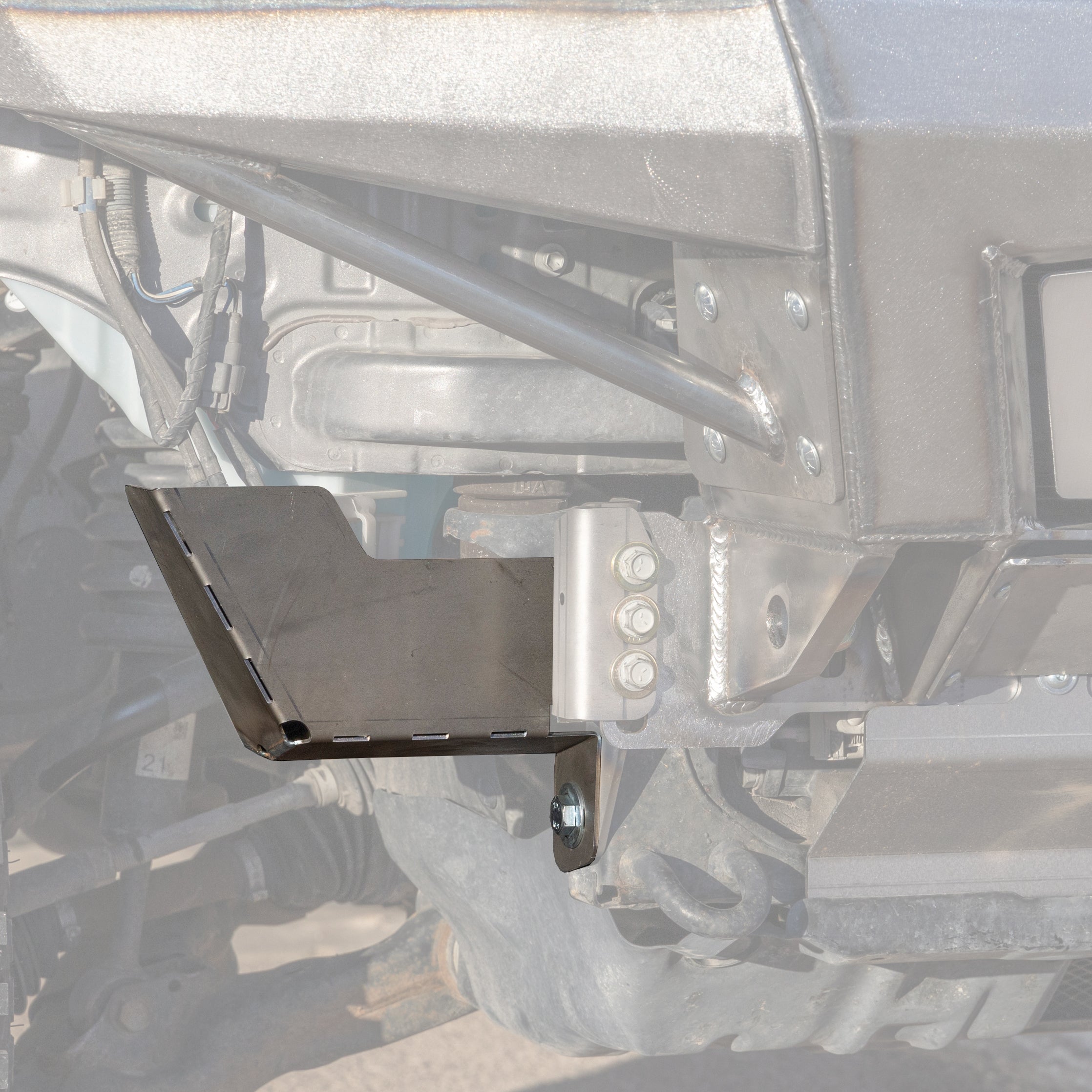 4Runner windshield washer tank skid for 5th Gen models 2010 and newer, designed for enhanced protection and durability.