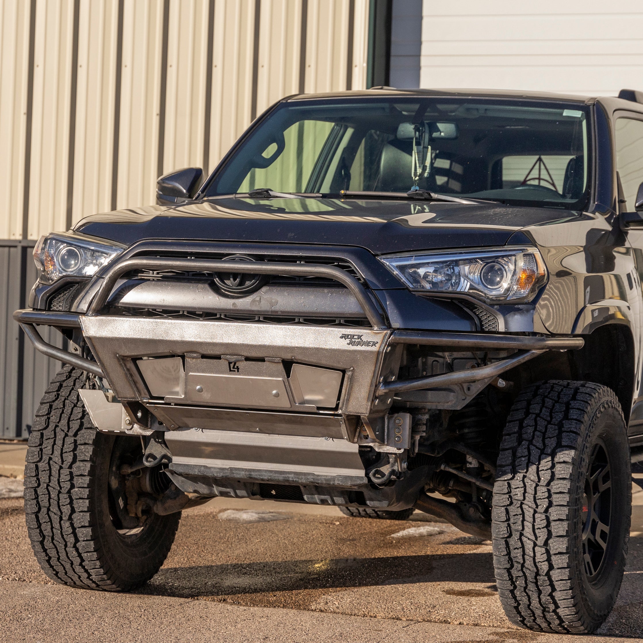 4Runner Rock Runner Front Bumper for 5th Gen models, designed for durability and off-road performance.