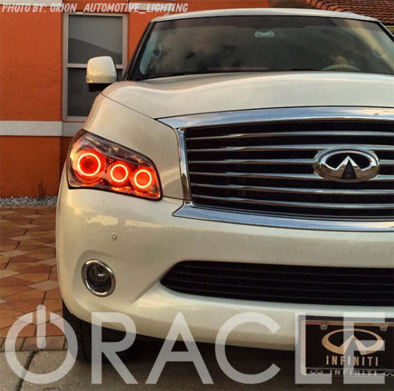 Oracle Infiniti QX56 11-13 Halo Kit - ColorSHIFT w/o Controller