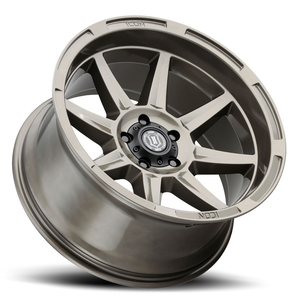 Bandit 20X10 / 6X135 / -24MM / 4.5 Inch Back Space Gloss Bronze, ICON Alloys