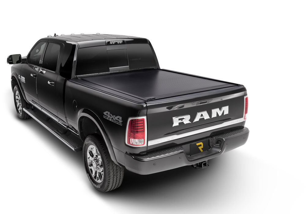 RetraxOne MX Retractable Tonneau Cover Matte One Piece Polycarbonate Finish 2002-2008 Dodge Ram 1500/2003-2009 2500/3500 6' 4 inch Bed without Stake Pockets