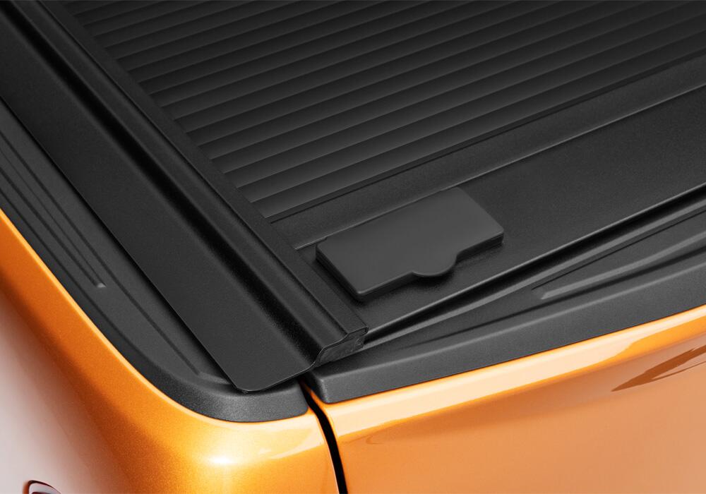 RetraxOne MX Retractable Tonneau Cover Matte One Piece Polycarbonate Finish 2019-2023 Ford Ranger 6' Bed without Stake Pockets