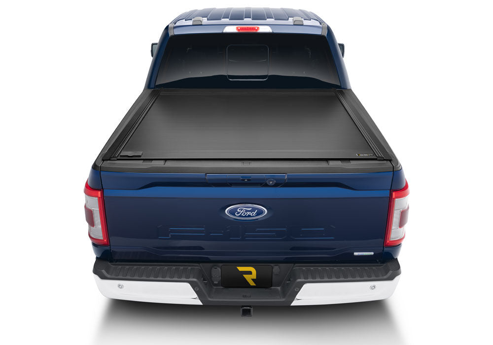 RetraxOne MX Retractable Tonneau Cover Matte One Piece Polycarbonate Finish 2021-2026 Ford F-150 5' 7 inch Bed (Includes Lightning) without Stake Pockets