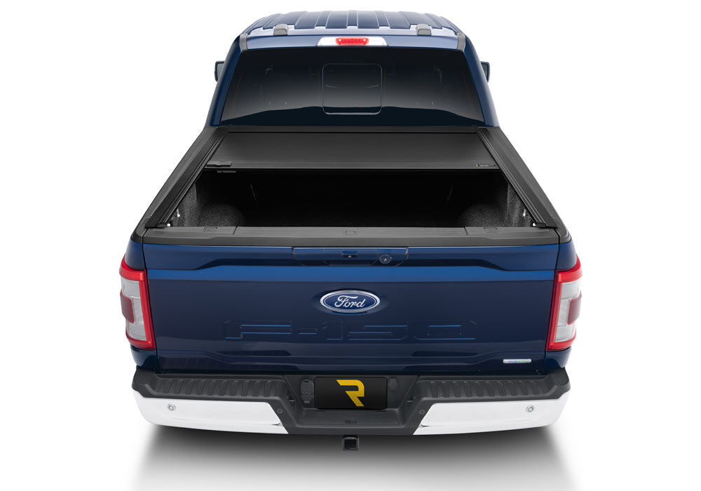 RetraxOne MX Retractable Tonneau Cover Matte One Piece Polycarbonate Finish 2021-2026 Ford F-150 5' 7 inch Bed (Includes Lightning) without Stake Pockets