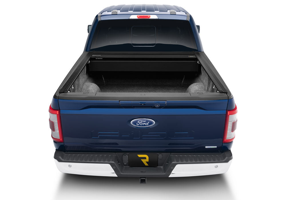 RetraxOne MX Retractable Tonneau Cover Matte One Piece Polycarbonate Finish 2021-2026 Ford F-150 5' 7 inch Bed (Includes Lightning) without Stake Pockets