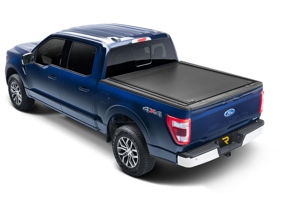 RetraxOne MX Retractable Tonneau Cover Matte One Piece Polycarbonate Finish 2021-2026 Ford F-150 6' 7 inch Bed without Stake Pockets