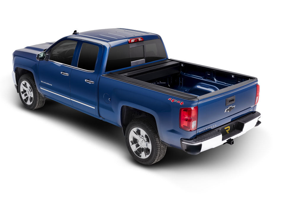 RetraxOne MX Retractable Tonneau Cover Matte One Piece Polycarbonate Finish 1999-2006 (2007 Classic) Silverado/Sierra 6' 6 inch Bed Wide Retrax Rails
