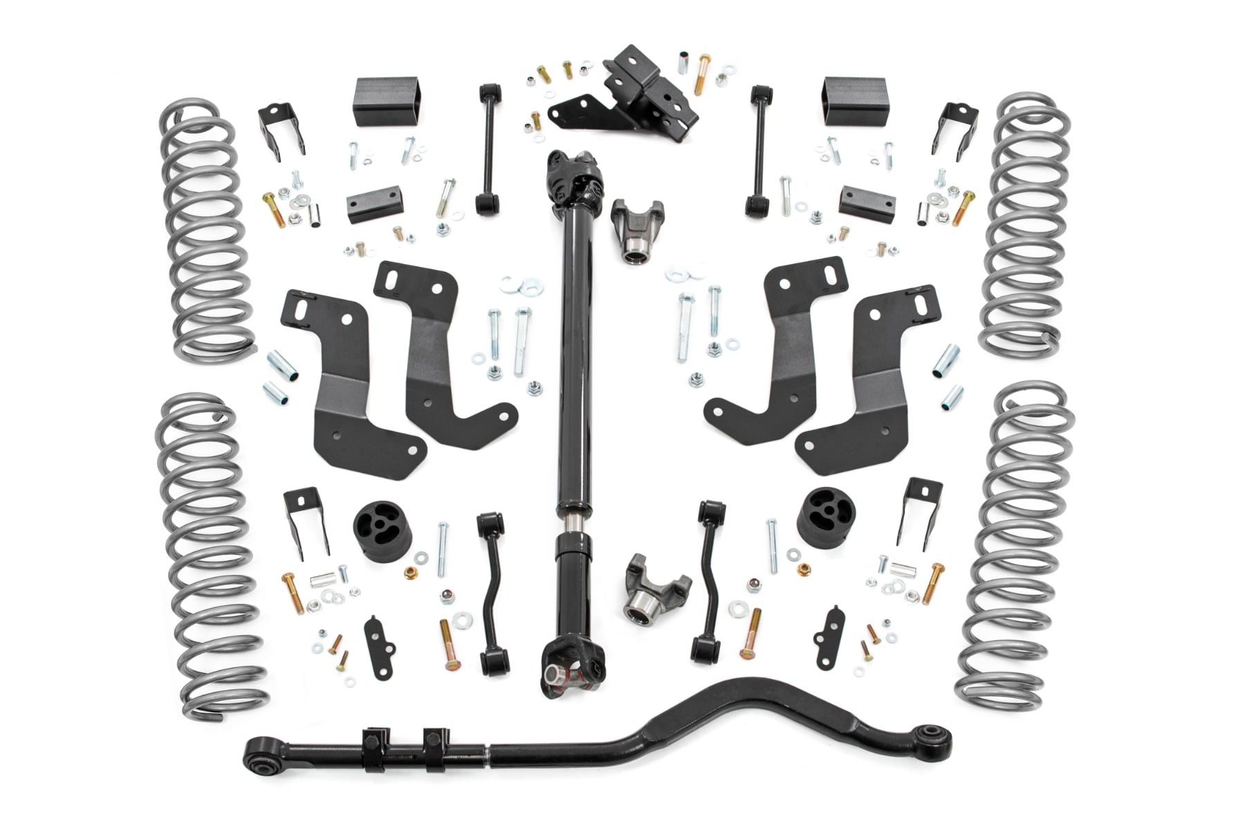 3.5 Inch Lift Kit C/A Drop 4-Door 392 Jeep Wrangler Unlimited (18-23) Rough Country