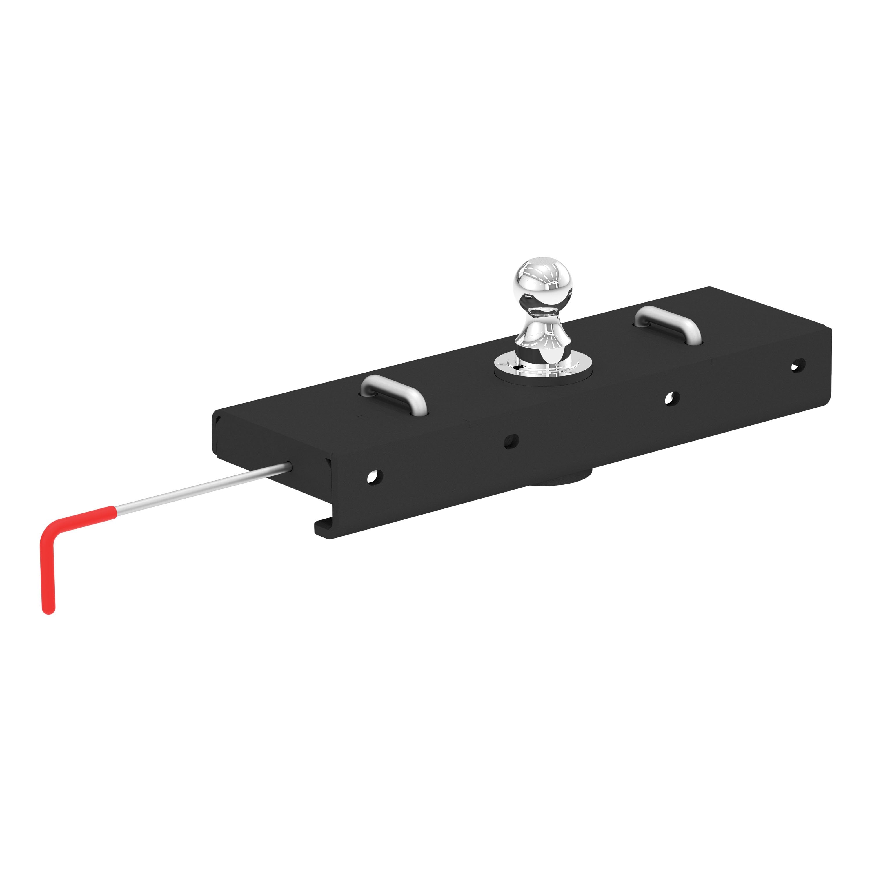 CURT Double Lock EZr Gooseneck Hitch with 2-5/16-Inch Flip-and-Store Ball, 30,000 lbs Model 60611