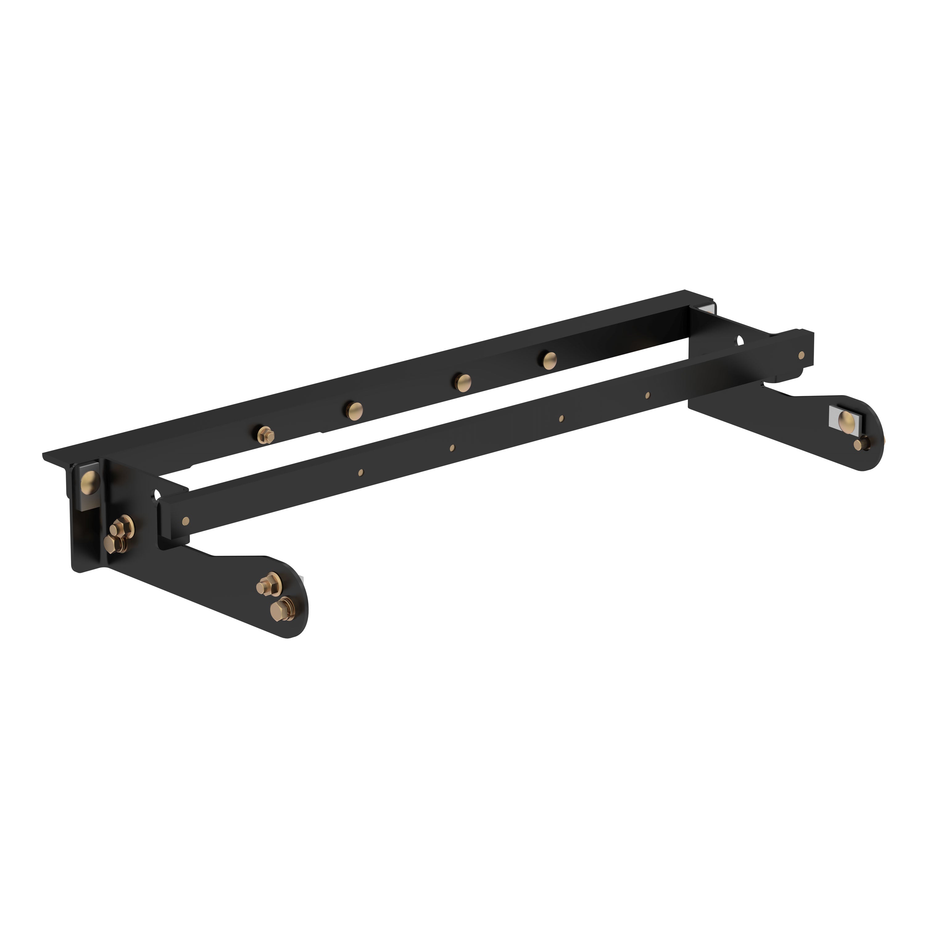CURT Double Lock EZr Gooseneck Installation Brackets, Fits Select Chevrolet Silverado, GMC Sierra 2500, 3500 HD Model 60624