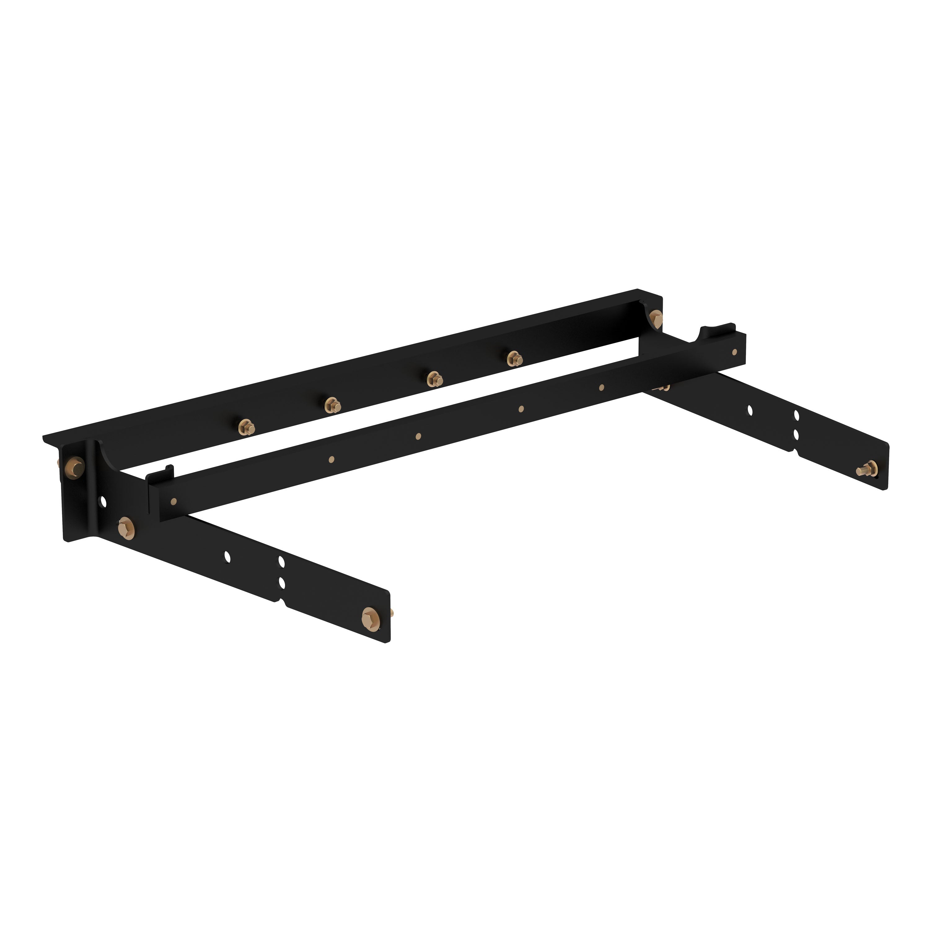 CURT Under-Bed Gooseneck Installation Brackets, Fits Select Chevrolet Silverado, GMC Sierra C / K Model 60631