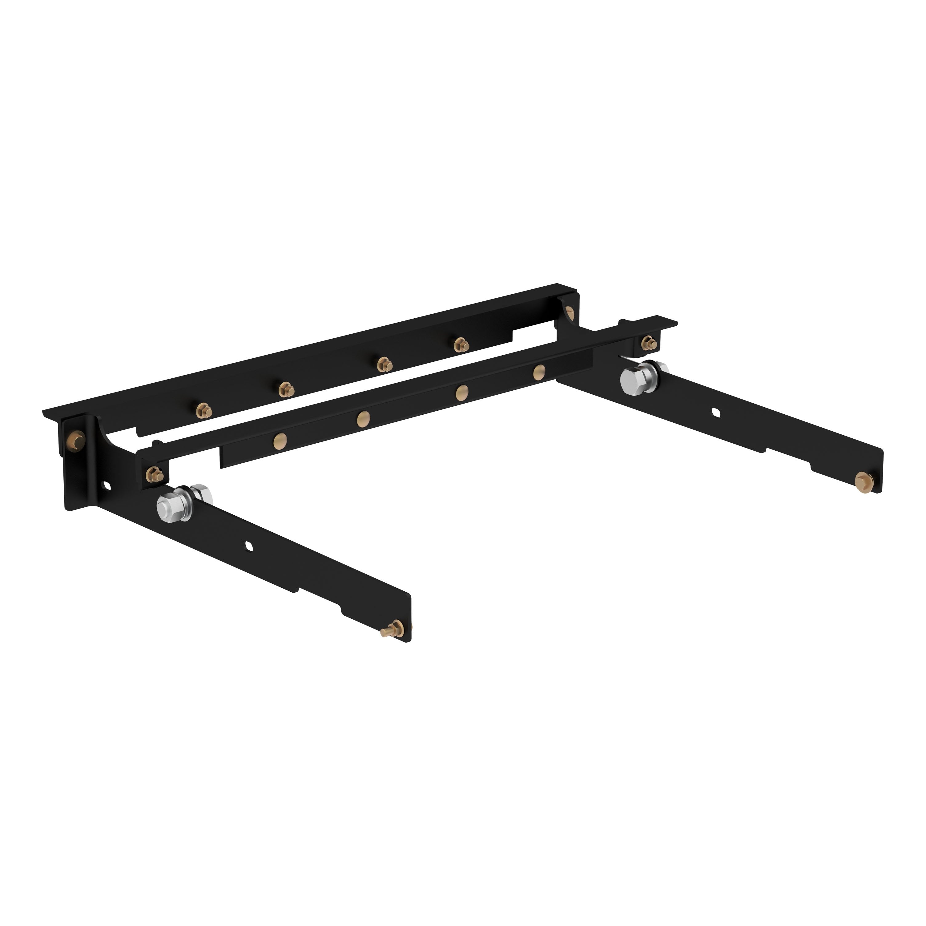 CURT Under-Bed Gooseneck Installation Brackets, Fits Select Ford F-150, F-250, F-350 Model 60636