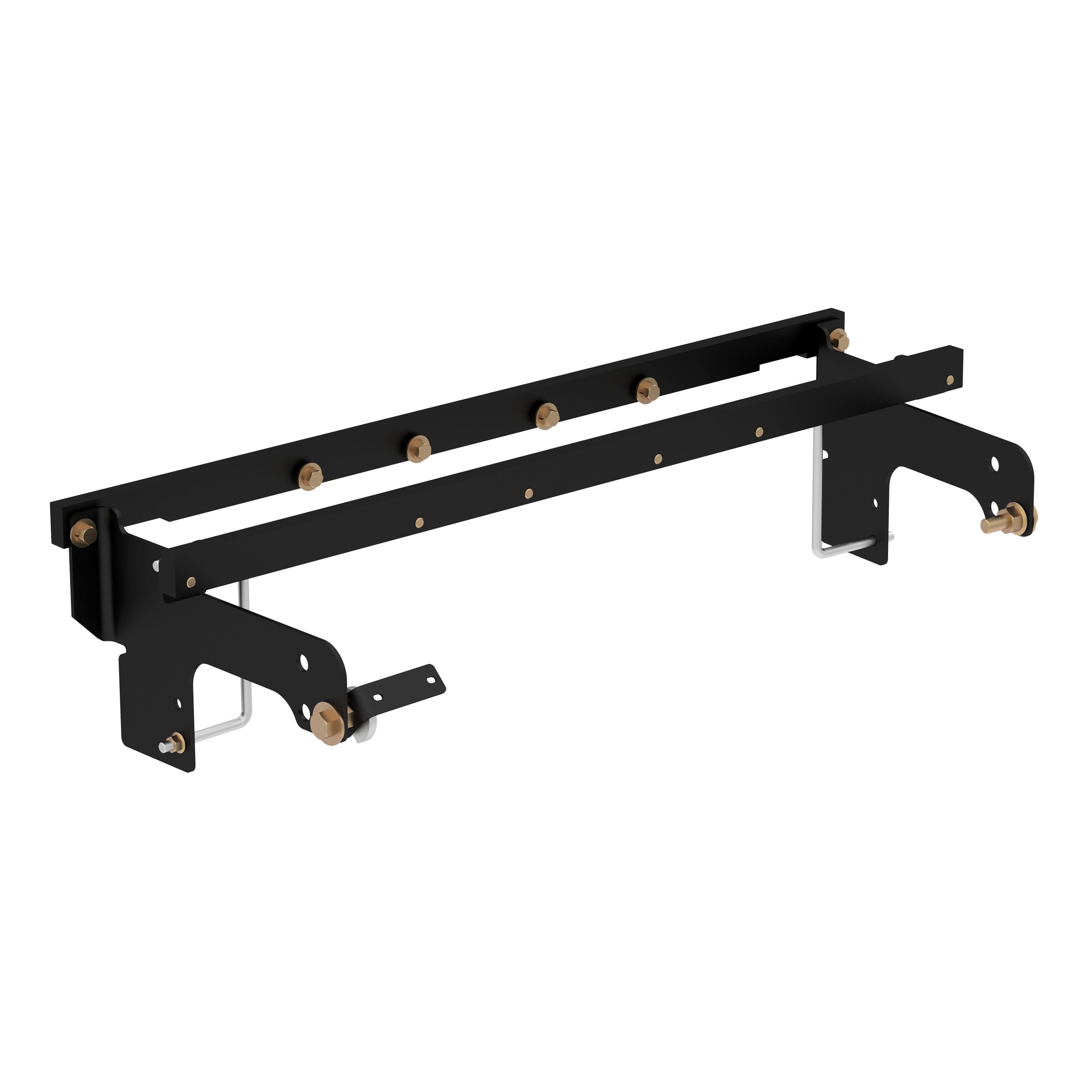 CURT Under-Bed Gooseneck Installation Brackets, Fits Select Chevrolet Silverado, GMC Sierra 1500, 2500, 3500 HD Model 60652