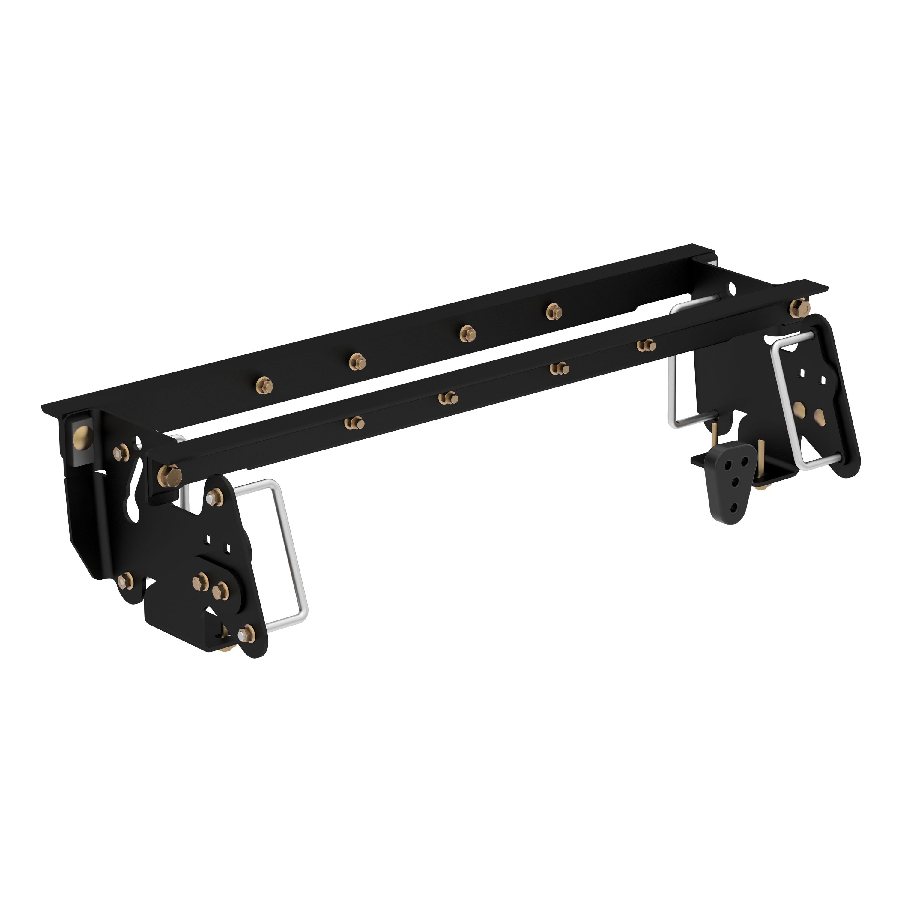 CURT Double Lock EZr Gooseneck Installation Brackets, Fits Select Dodge, Ram 2500, 3500 Model 60660