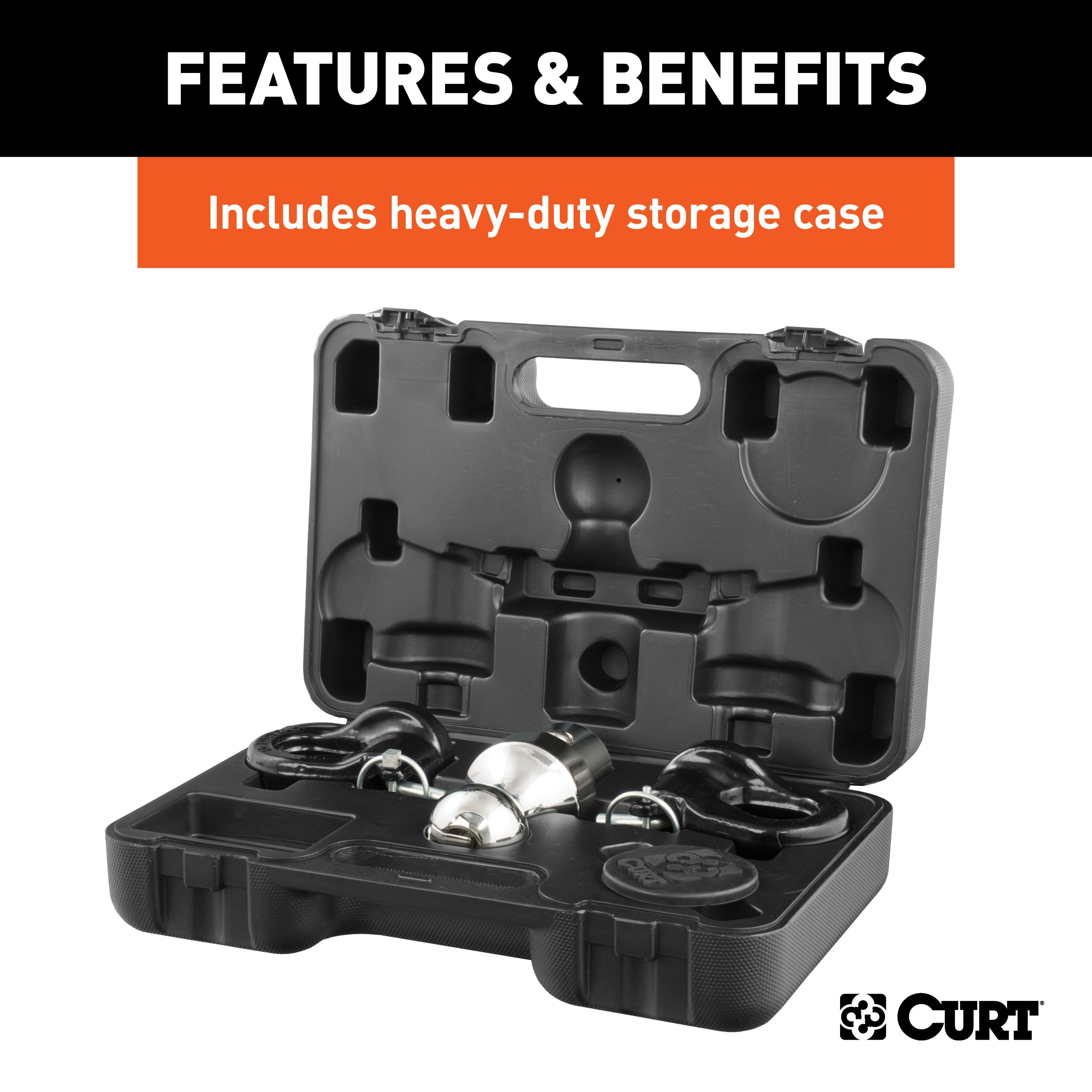 CURT OEM Puck System Gooseneck Hitch Kit, 30K, 2-5/16-In Ball, Fits Select Silverado, Sierra 2500, 3500 HD, F-250, F-350, Nissan Titan XD Model 60692