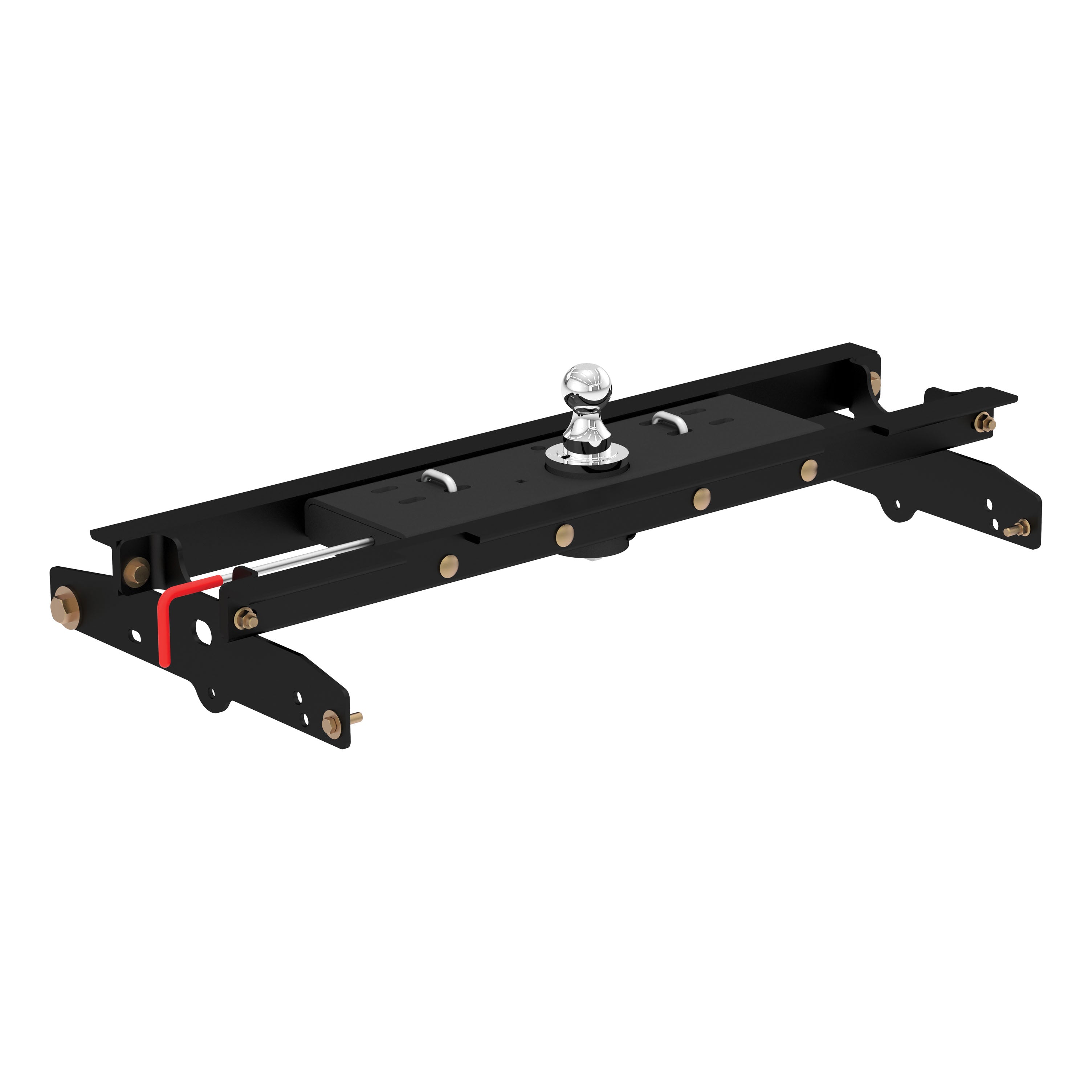 CURT Double Lock Gooseneck Hitch, 2-5/16-Inch Flip-Over Ball 30K, Fits Select Ford F-150, F-250 Model 60722