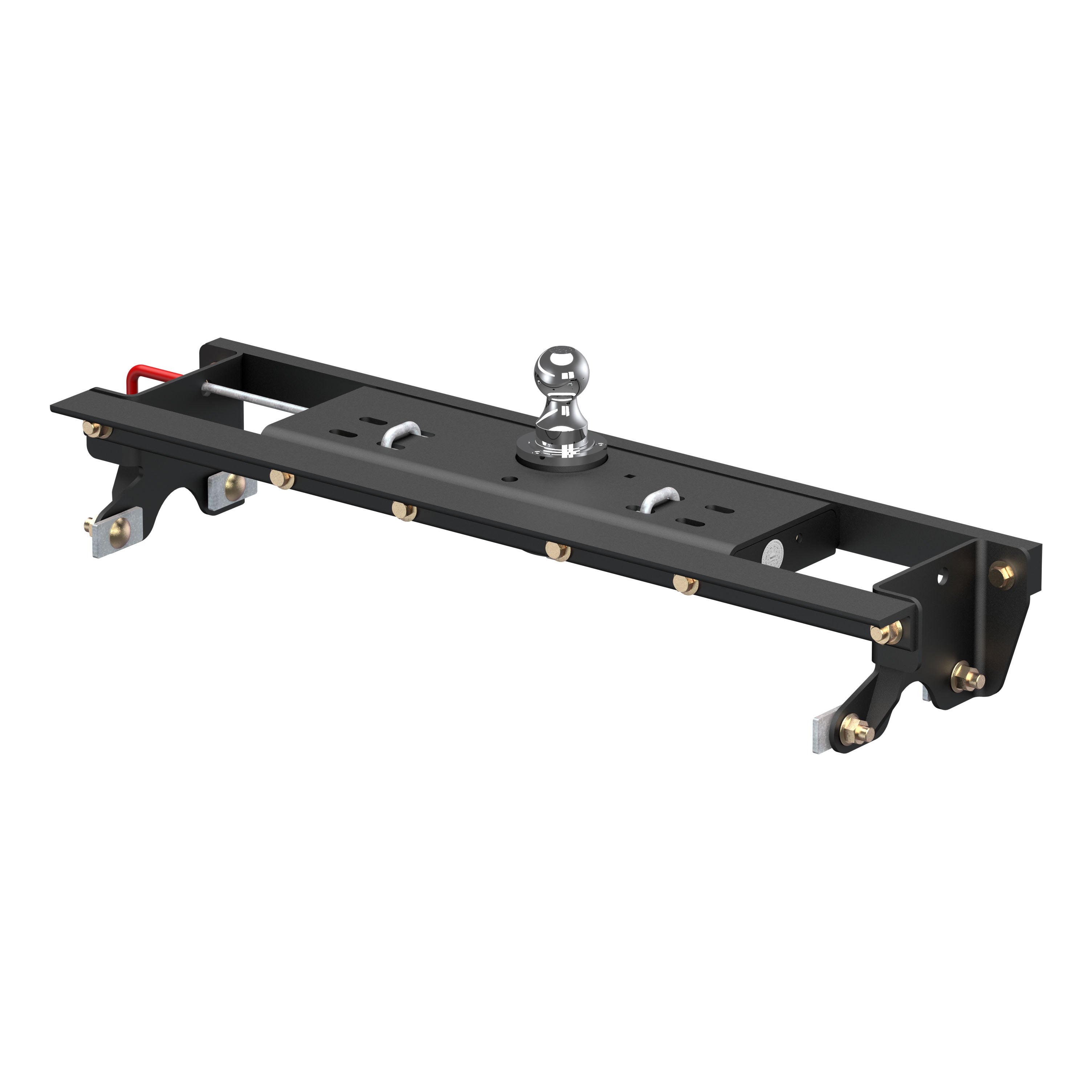 CURT Double Lock Gooseneck Hitch, 2-5/16-Inch Flip-Over Ball 30K, Fits Select Ford F-150 Model 60724