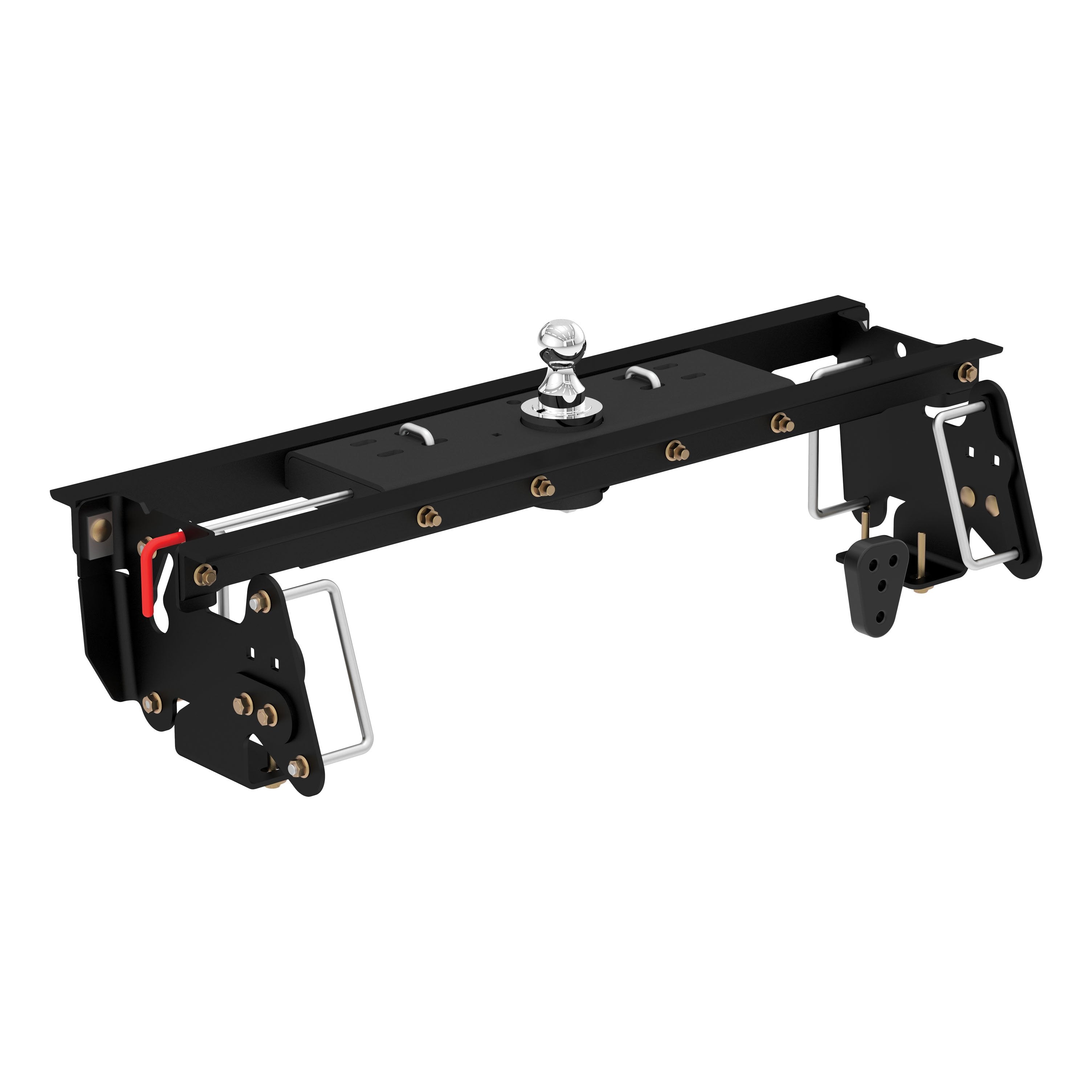 CURT Double Lock Gooseneck Hitch, 2-5/16-Inch Flip-Over Ball 30K, Fits Select Dodge, Ram 2500, 3500 Model 60732