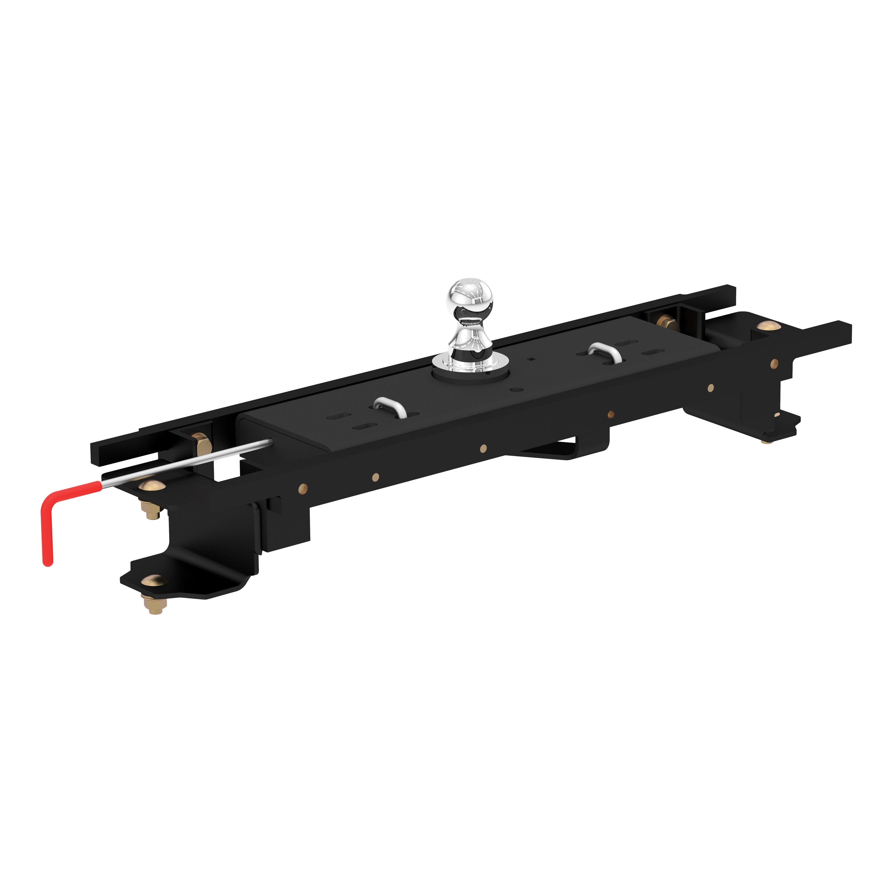 CURT Double Lock Gooseneck Hitch, 2-5/16-Inch Flip-Over Ball 30K, Fits Select Toyota Tundra, 6.5-Foot Bed Model 60751