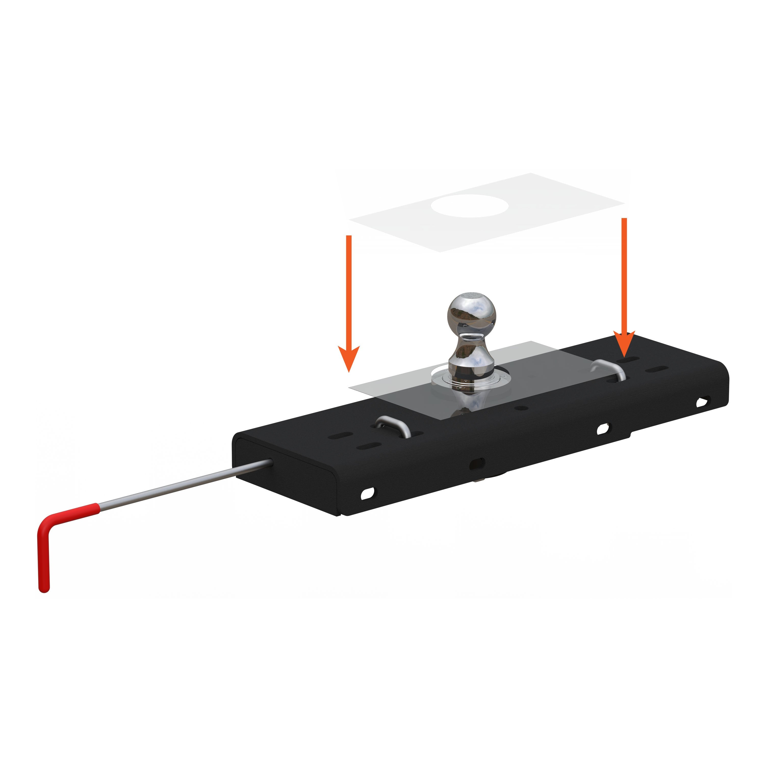 CURT Gooseneck Hitch 8-Mil Isolator Film for Trucks with Aluminum Body Model 60910