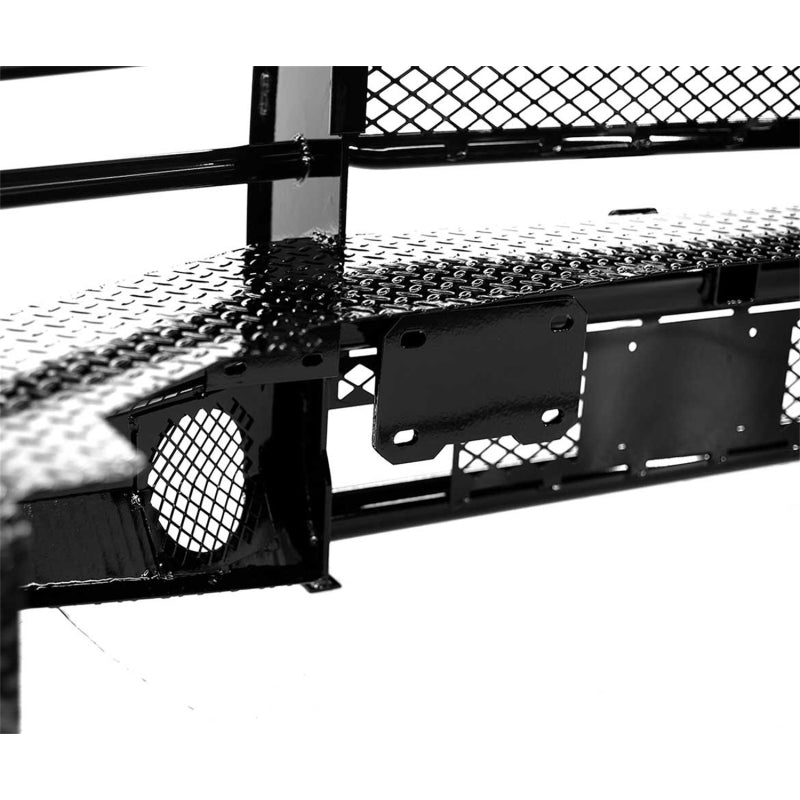 Ranch Hand Legend Series Front Bumper W/ Grille Guard Fits Select 07-10 GMC Sierra 2500 HD/3500 HD Model FBG081BLR