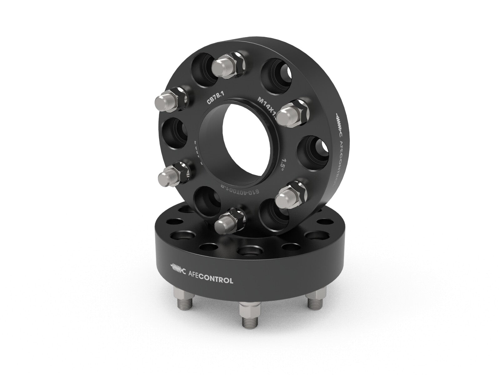 aFe Control Forged Aluminum Wheel Spacers Chevrolet 1500 19-26 6x5.5mm, Cb 78.1mm Thickness aFe Power