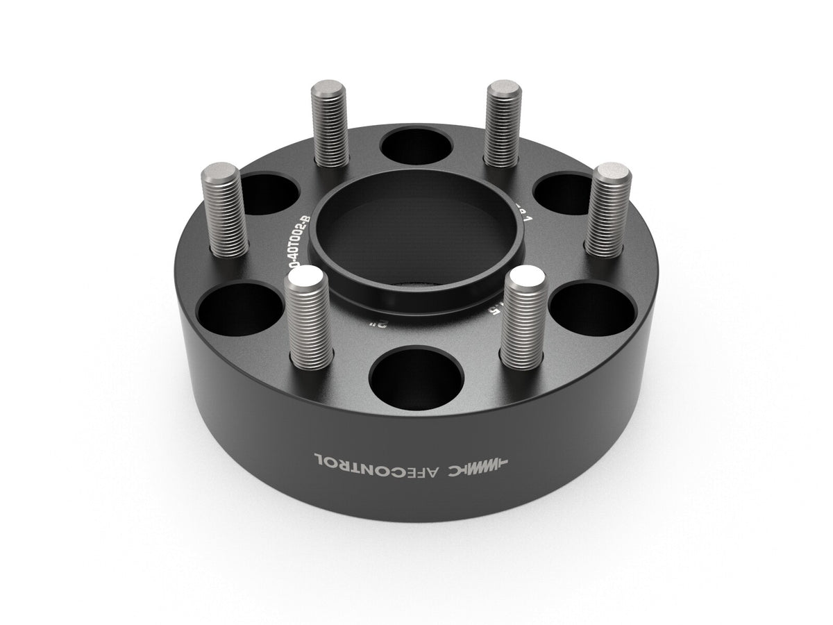 aFe Control Forged Aluminum Wheel Spacers Chevrolet 1500 19-26 6x5.5mm, Cb 78.1mm, 2 Inch Thickness aFe Power
