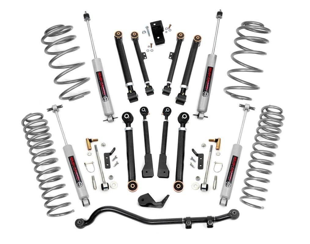 2.5 Inch Lift Kit X-Series 4cyl Jeep Wrangler TJ (97-06)/Wrangler Unlimited (04-06) Rough Country