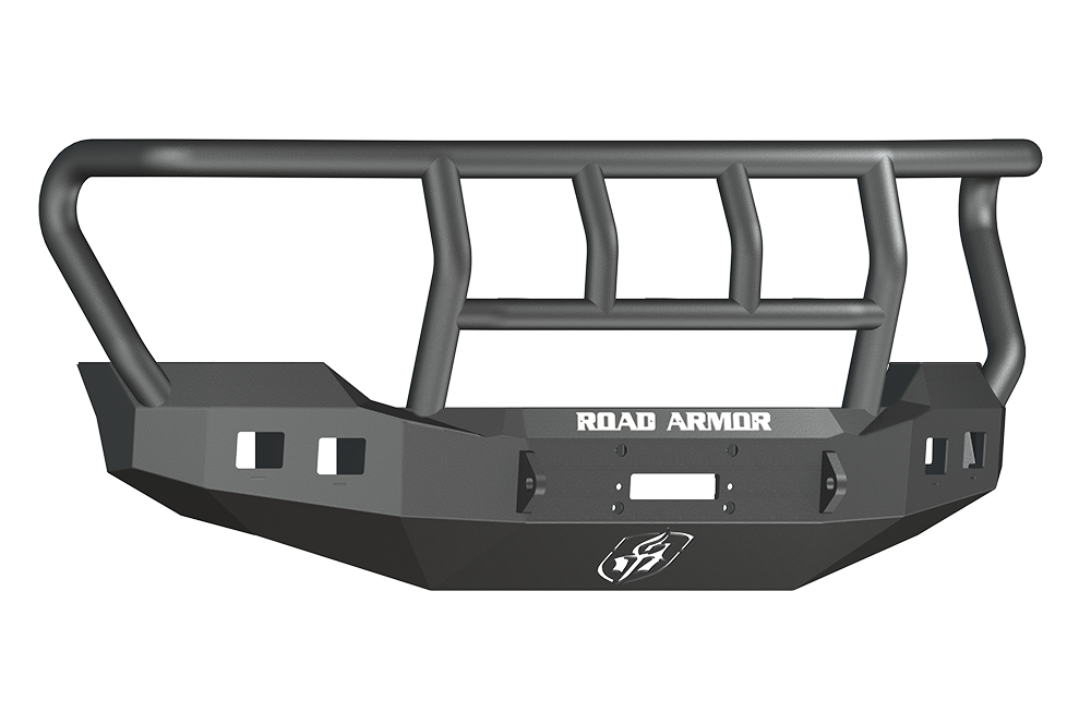 Stealth Front Winch Bumper Titan II Guard - Texture Black 2011-2016 Ford F-250 F-350