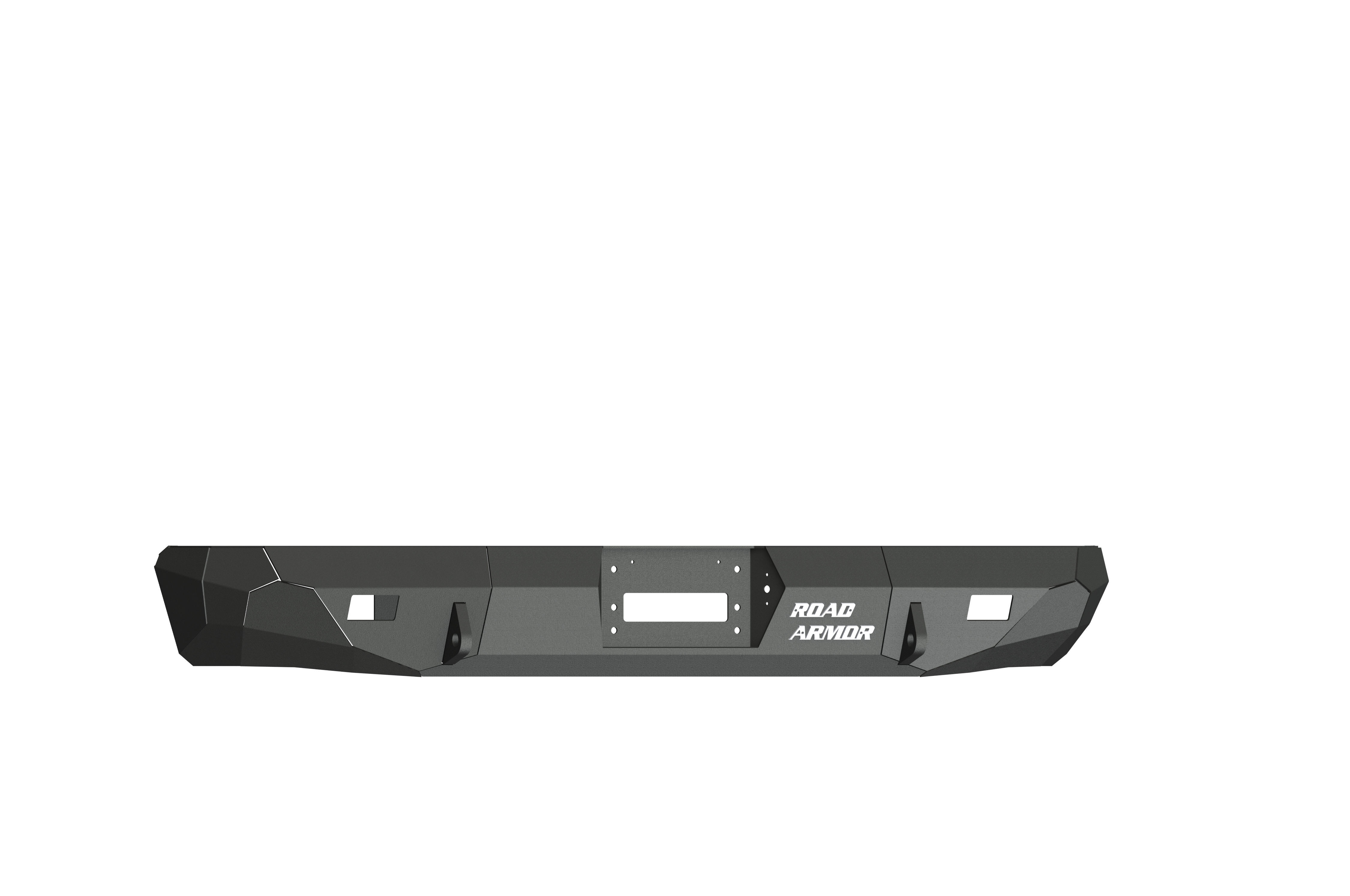 Stealth Rear Winch Bumper - Texture Black 1999-2007 Ford Excursion