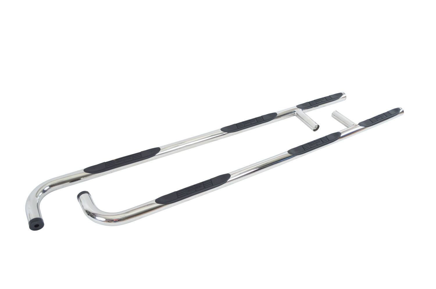 6000 Side Steps With Mounting Bracket Kit 1 Piece Wheel to Wheel Polished Stainless Steel 1999-2016 Ford F-250/F-350 Go Rhino