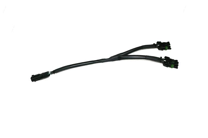Baja Designs OnX/S8/XL wire harness splitter for connecting multiple offroad lights efficiently. Durable and reliable design.