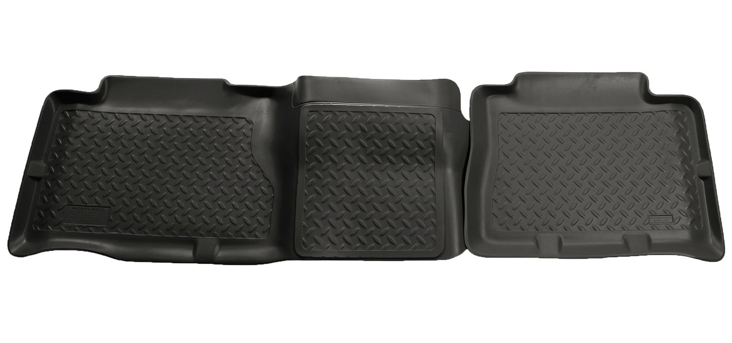 Classic Style 2nd Seat Floor Liner For 2000-2007 Tahoe/Yukon/Escalade/H2 Black Husky Liners