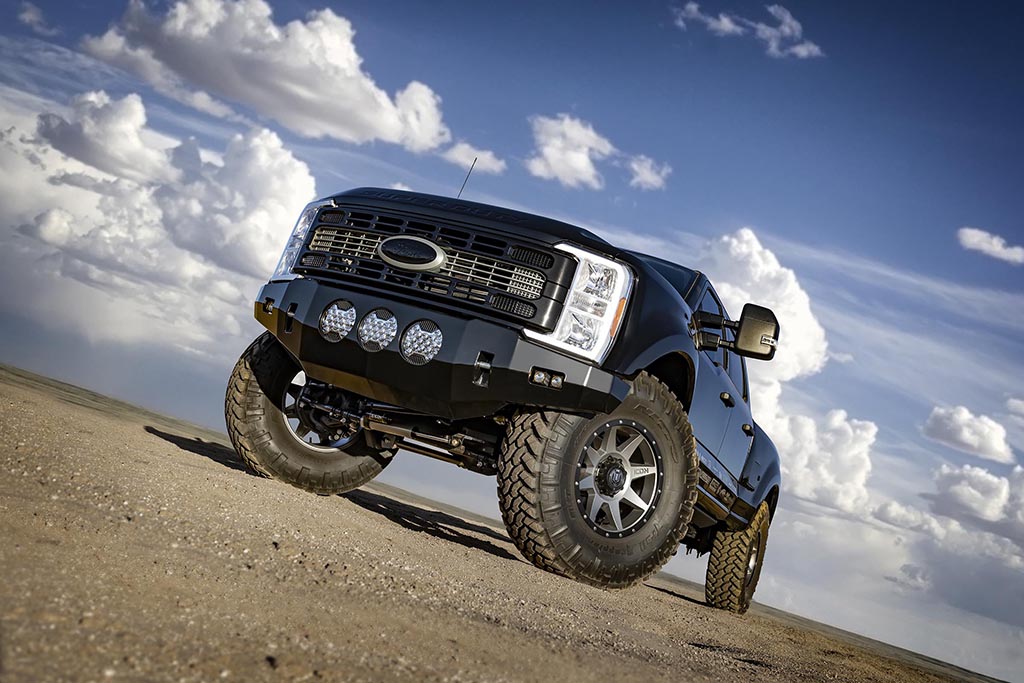 2005-2025 Ford F-250/F-350 Super Duty 4WD 4-5.5 Inch Lift Front V.S. 2.5 Series Coilover Conversion Kit Remote Reservoir W/ CDCV Icon Vehicle Dynamics