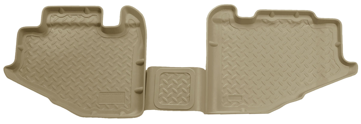 Classic Style - 2nd Seat Floor Liner Tan 97-06 Jeep Wrangler Husky Liners