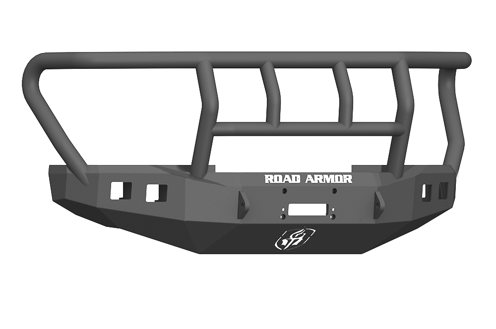 Stealth Front Winch Bumper Titan II Guard - Texture Black 2017-2022 Ford F-250 F-350