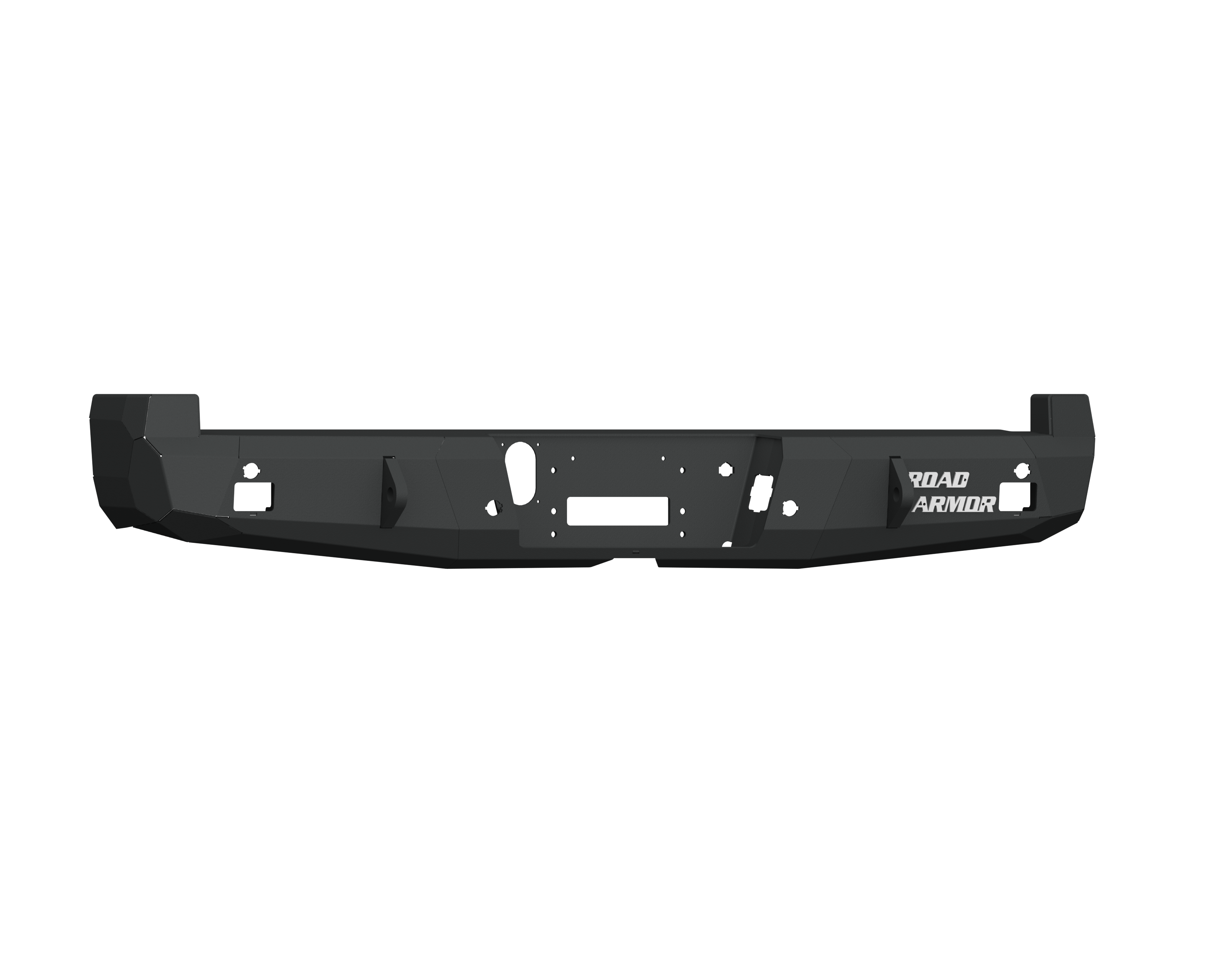 Stealth Rear Winch Bumper - Texture Black 2017-2022 Ford F-250 F-350 F-450