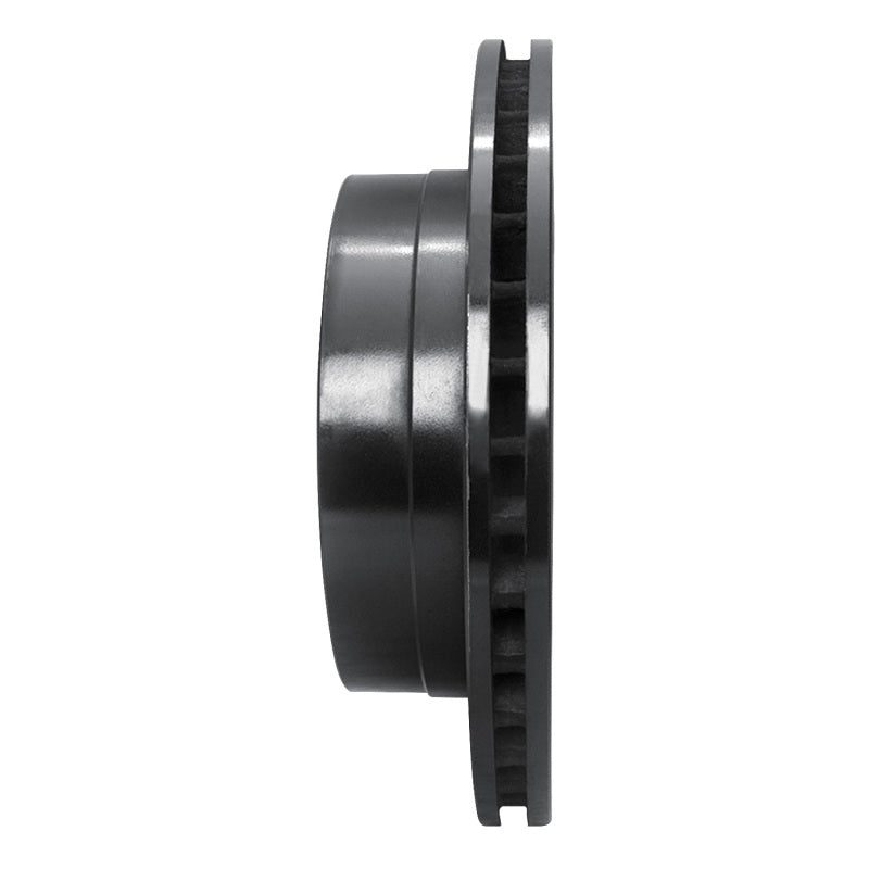 R1 03-05 Chevrolet Silverado 1500 Rear Left Drilled & Slotted Black Brake Rotor