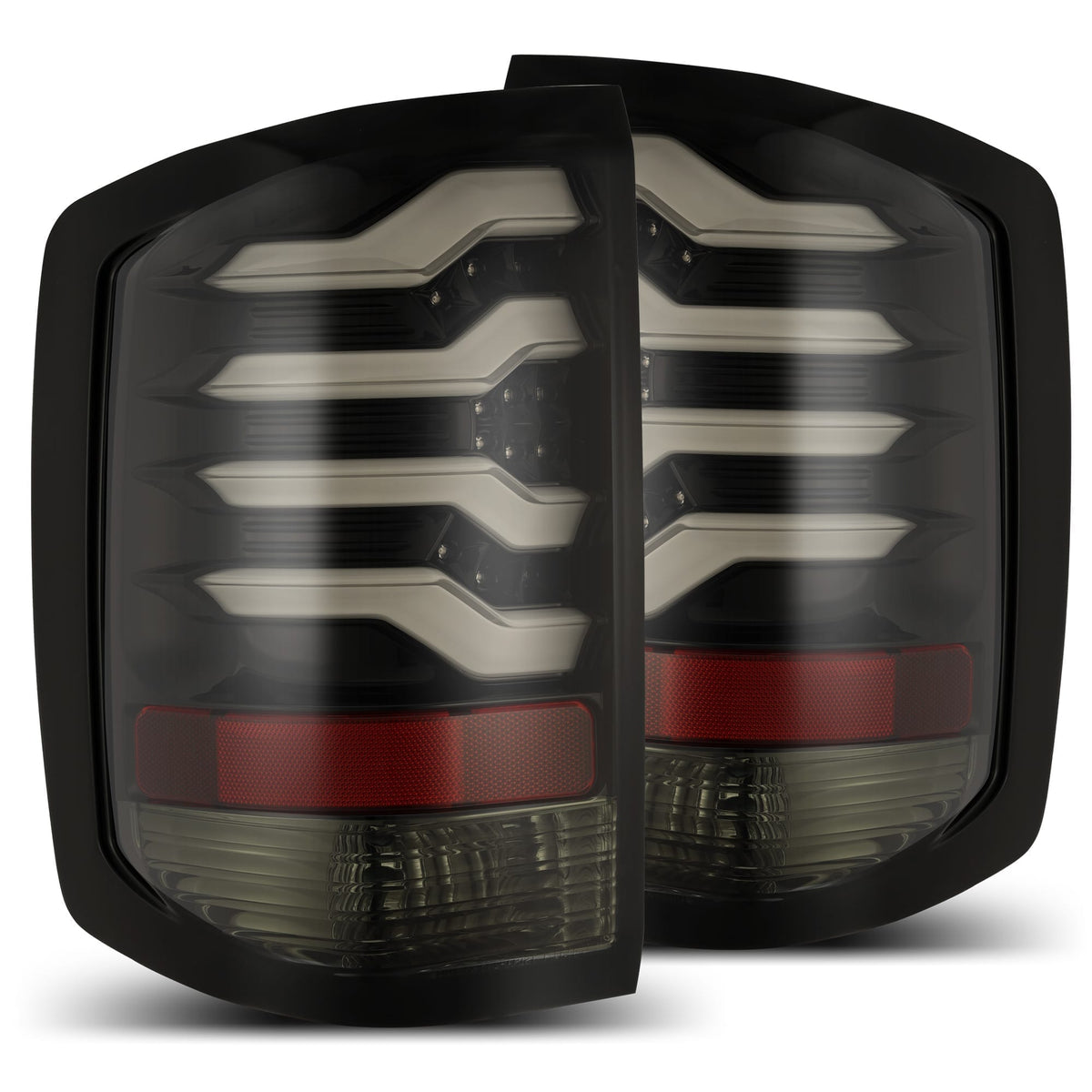 AlphaRex LED Taillights Jet Black - 620010